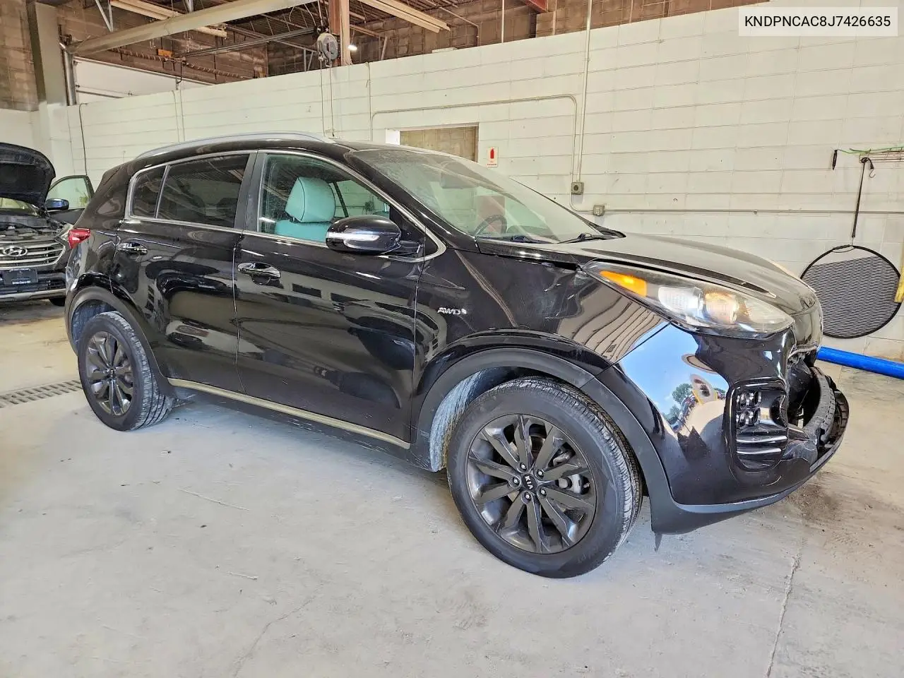 2018 Kia Sportage Ex VIN: KNDPNCAC8J7426635 Lot: 61518736