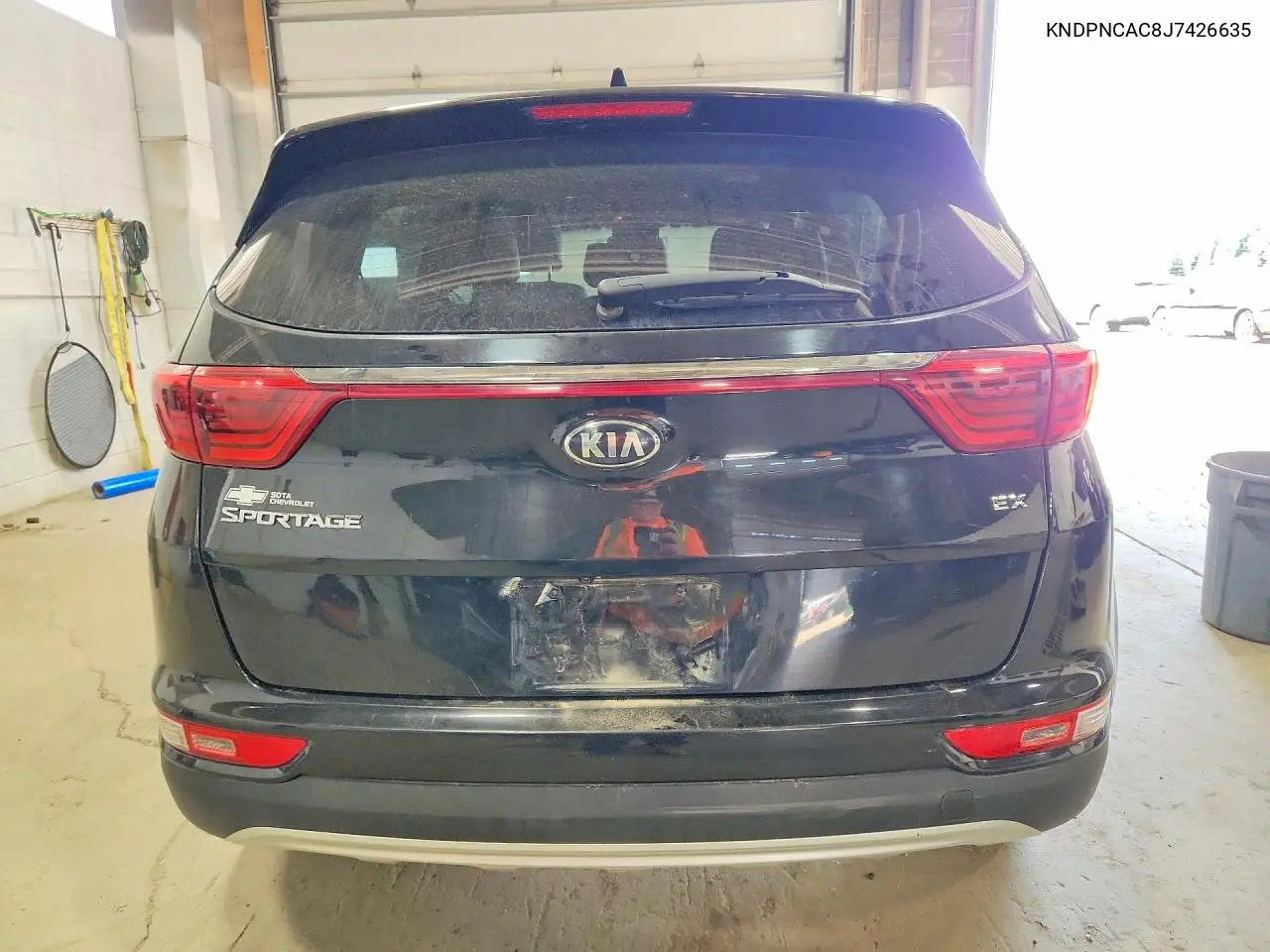 2018 Kia Sportage Ex VIN: KNDPNCAC8J7426635 Lot: 61518736