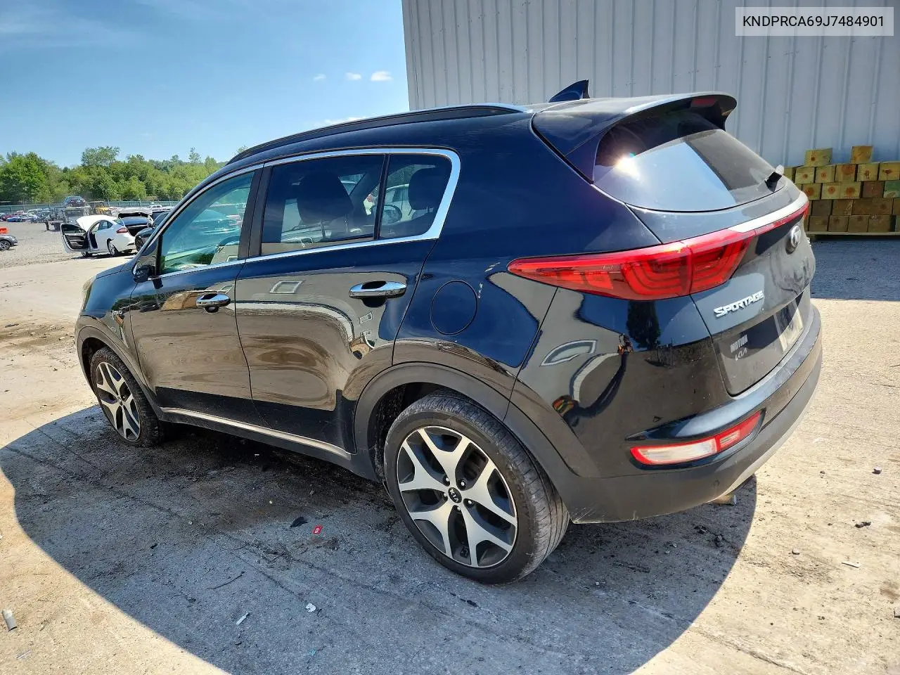 2018 Kia Sportage Sx VIN: KNDPRCA69J7484901 Lot: 61873726