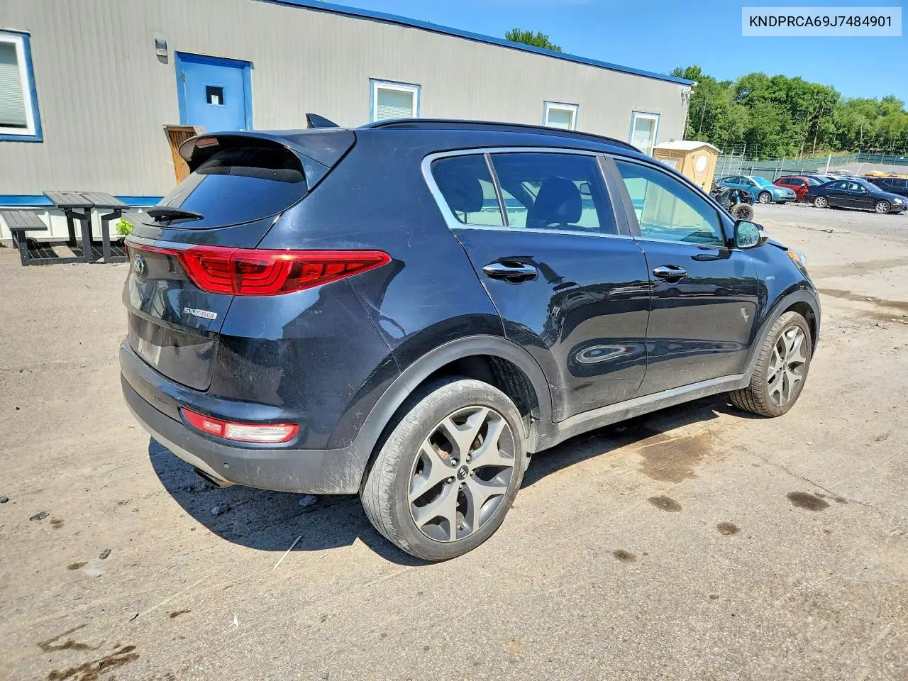 2018 Kia Sportage Sx VIN: KNDPRCA69J7484901 Lot: 61873726
