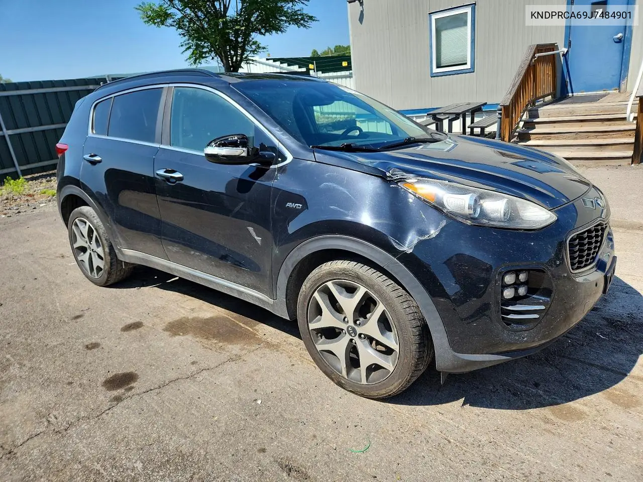 2018 Kia Sportage Sx VIN: KNDPRCA69J7484901 Lot: 61873726