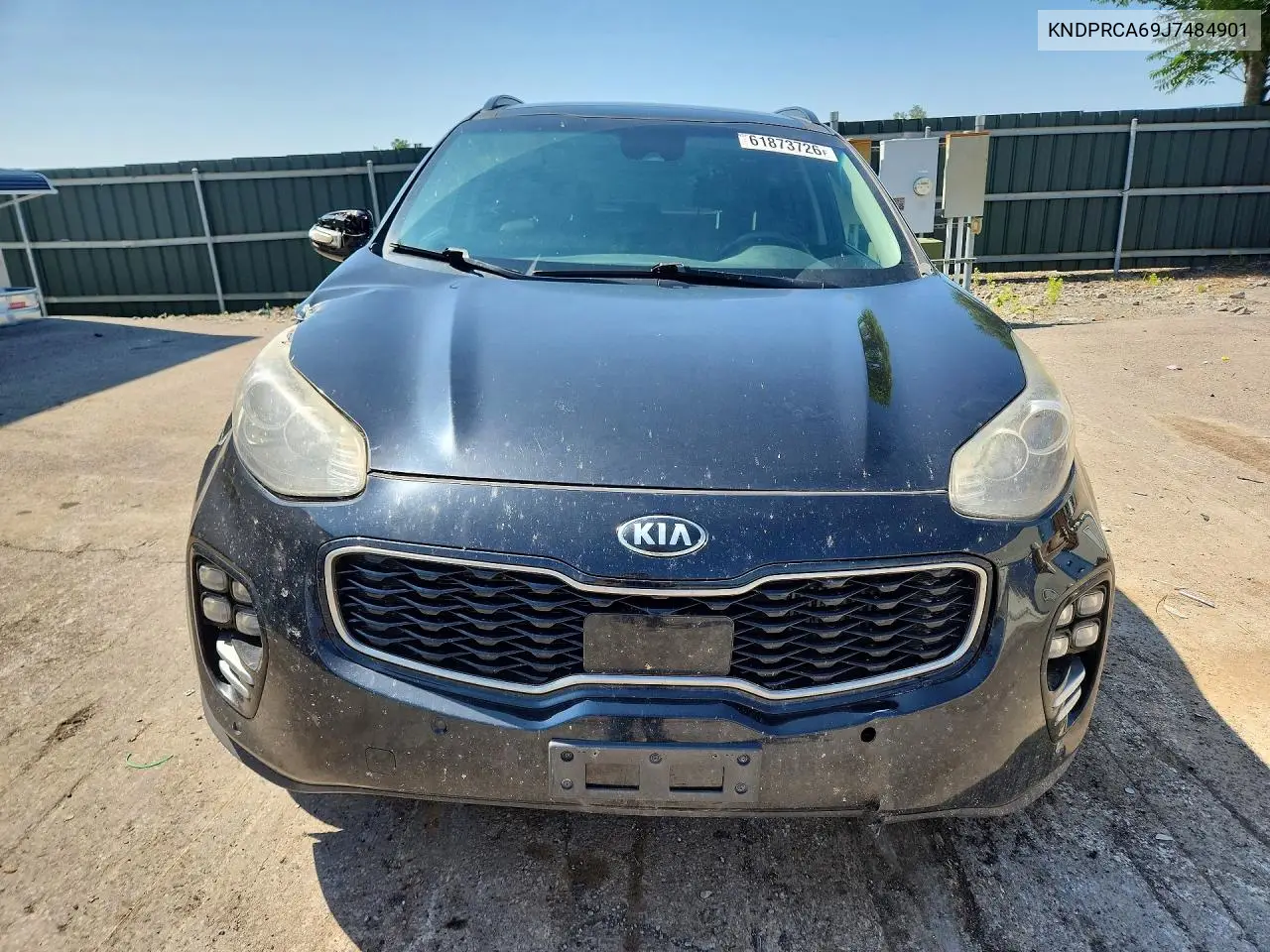 2018 Kia Sportage Sx VIN: KNDPRCA69J7484901 Lot: 61873726