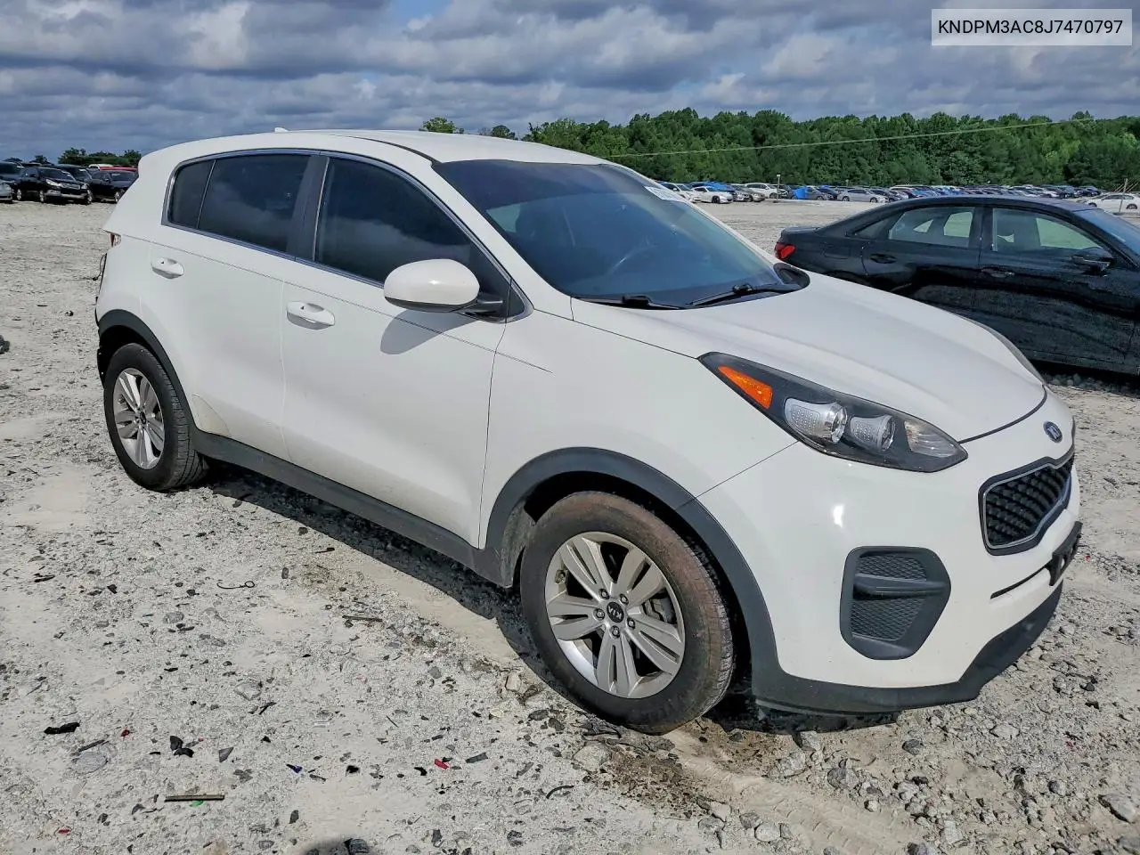 2018 Kia Sportage Lx VIN: KNDPM3AC8J7470797 Lot: 61883106