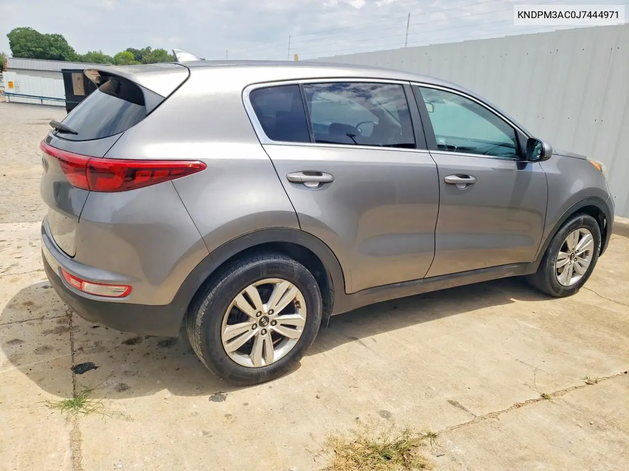 2018 Kia Sportage Lx VIN: KNDPM3AC0J7444971 Lot: 62058246