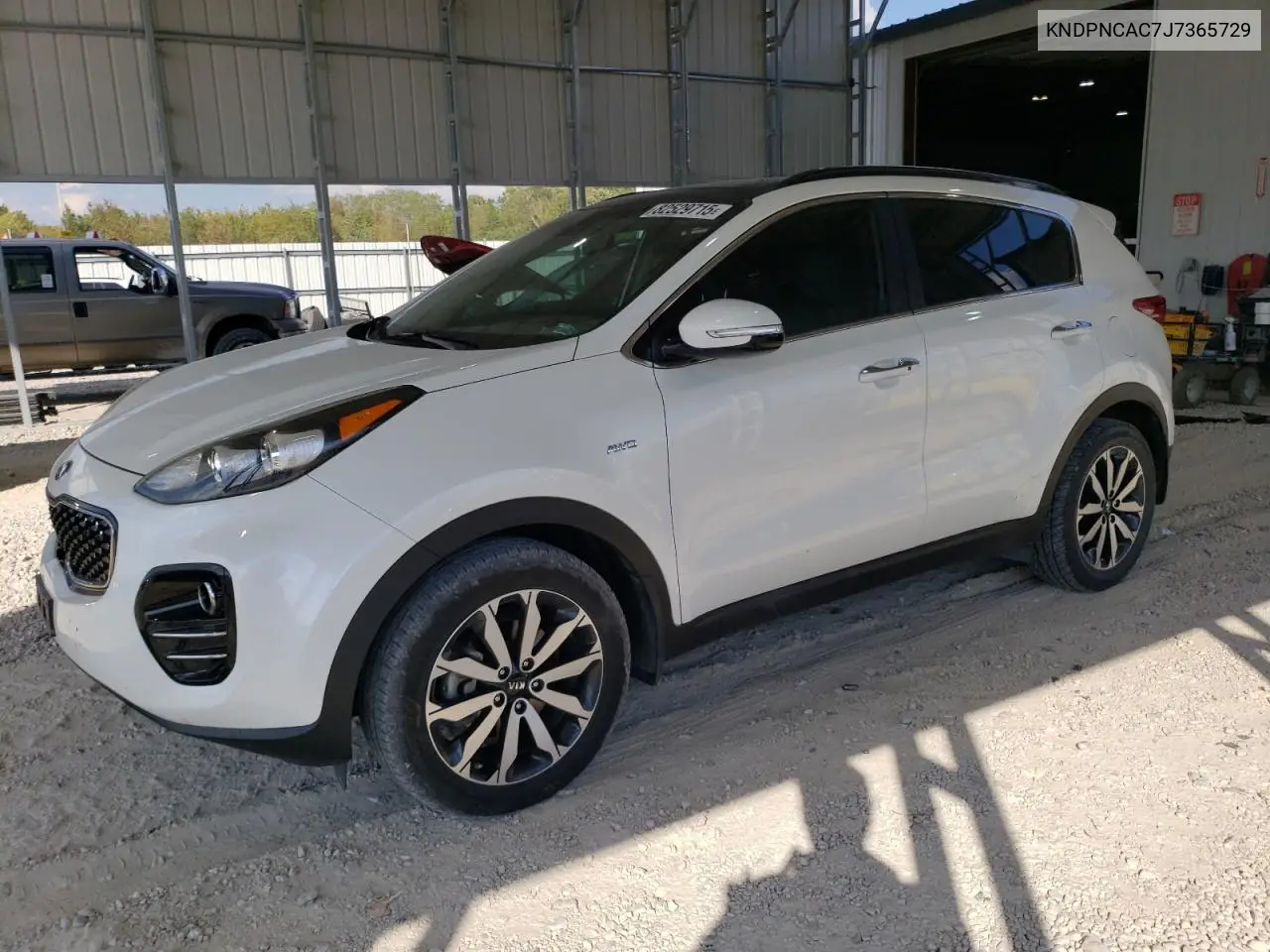 KNDPNCAC7J7365729 2018 Kia Sportage Ex