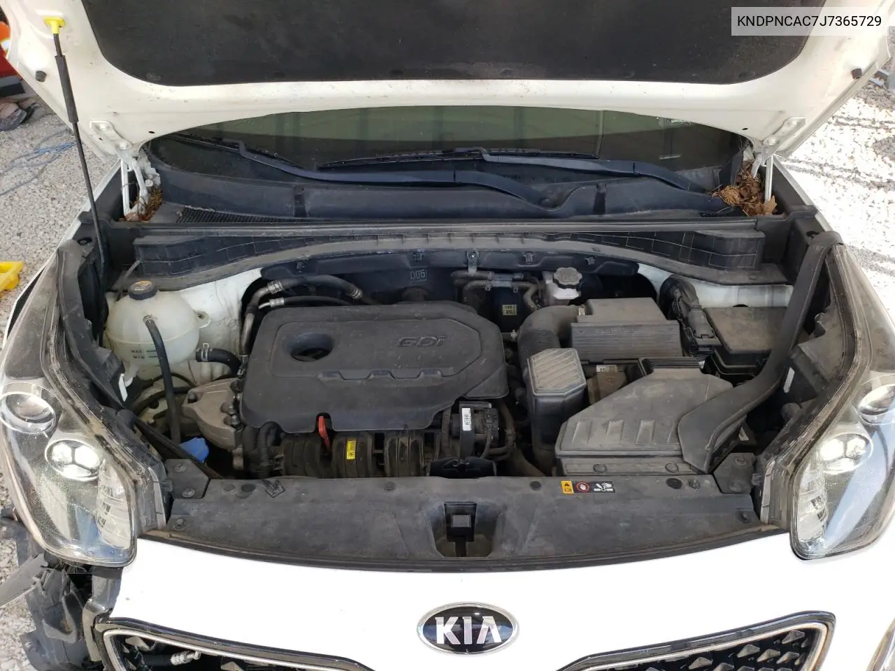 KNDPNCAC7J7365729 2018 Kia Sportage Ex