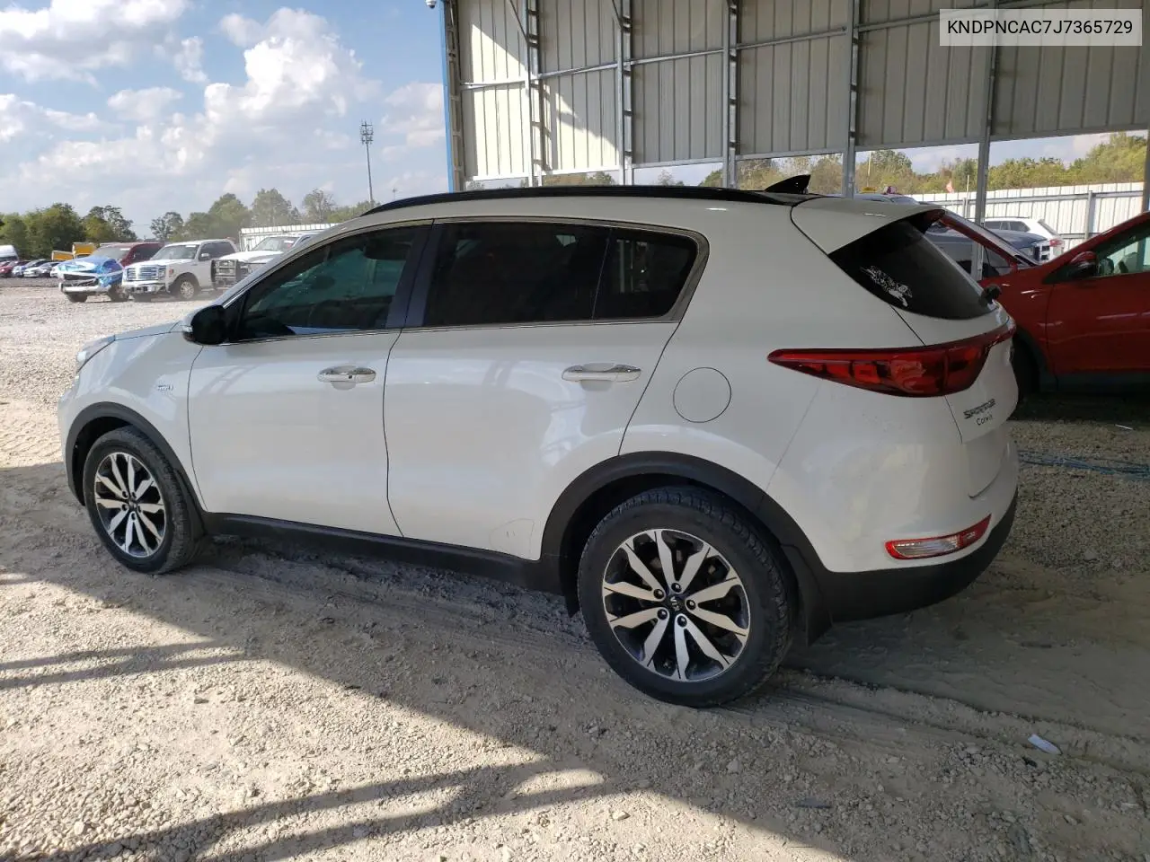 KNDPNCAC7J7365729 2018 Kia Sportage Ex