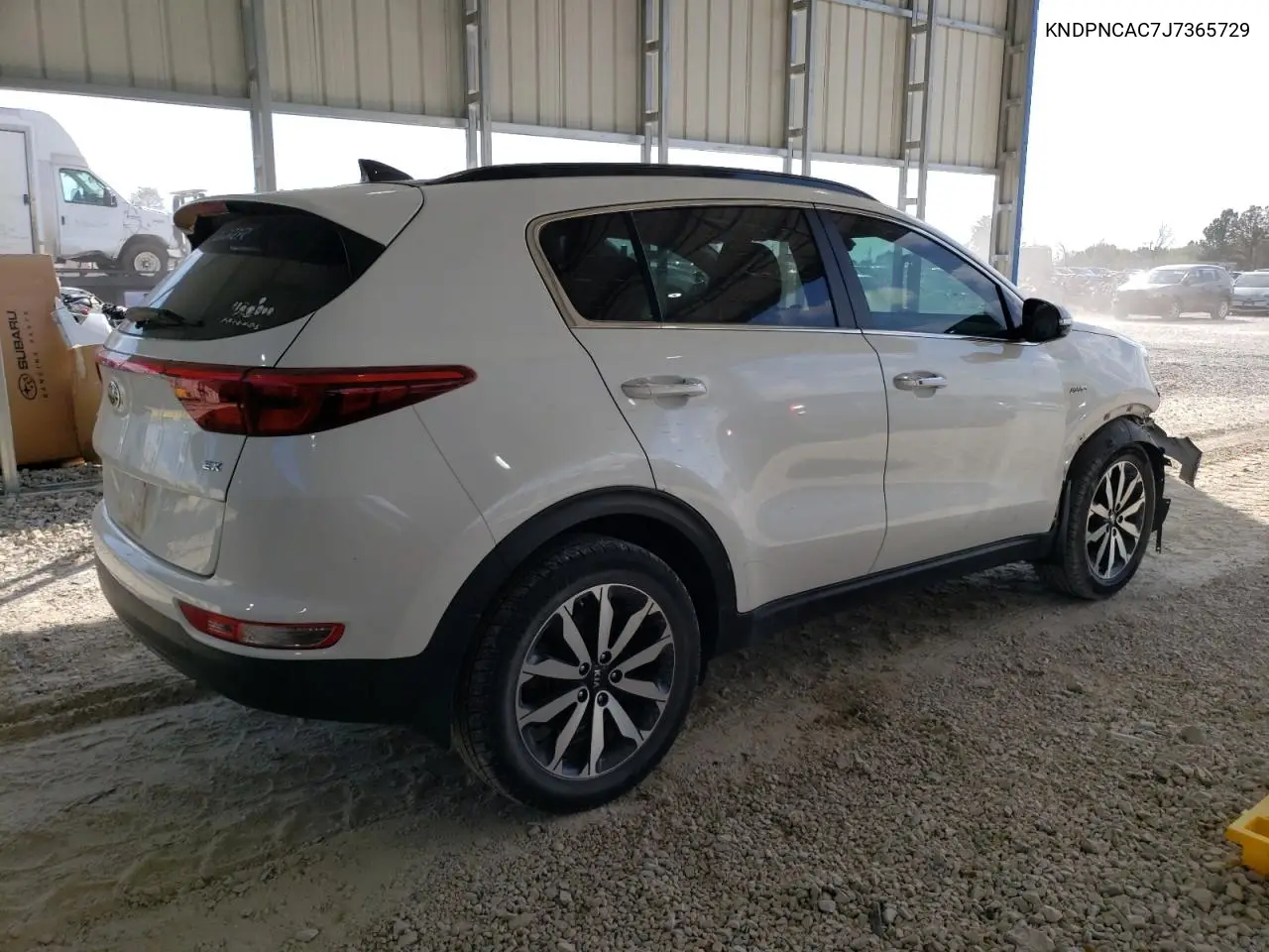 KNDPNCAC7J7365729 2018 Kia Sportage Ex
