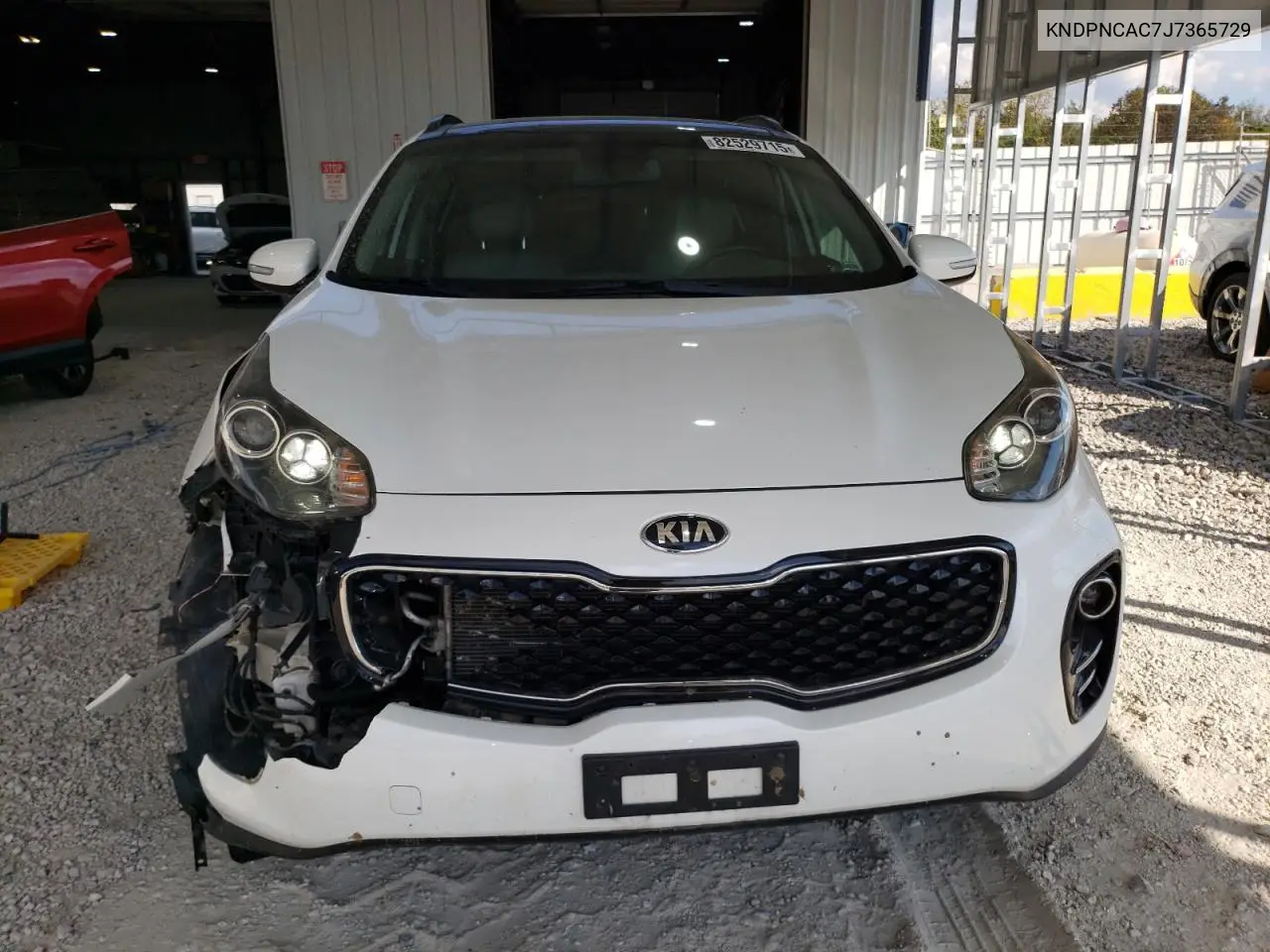 KNDPNCAC7J7365729 2018 Kia Sportage Ex