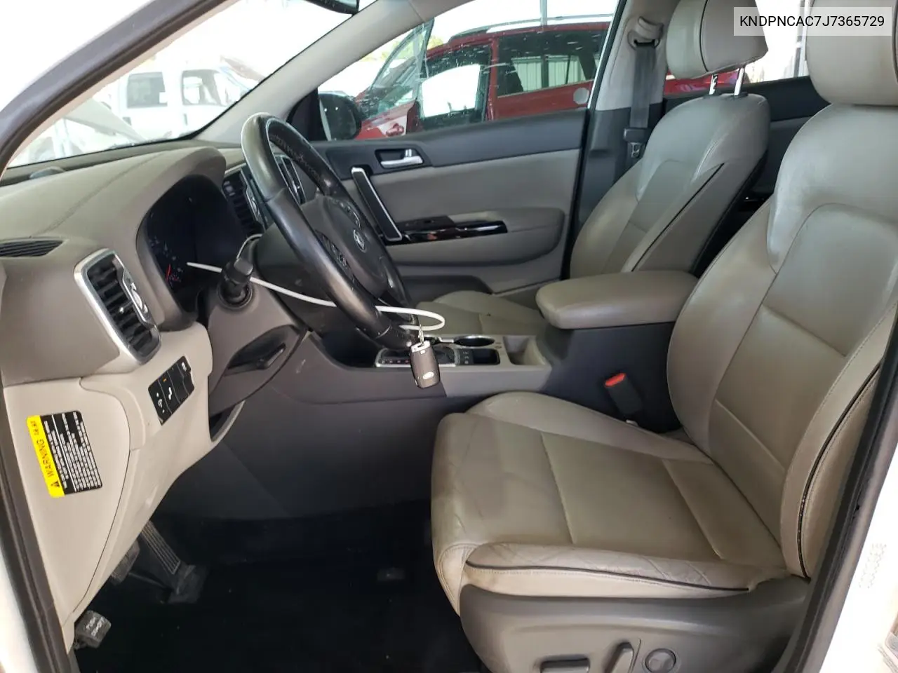KNDPNCAC7J7365729 2018 Kia Sportage Ex