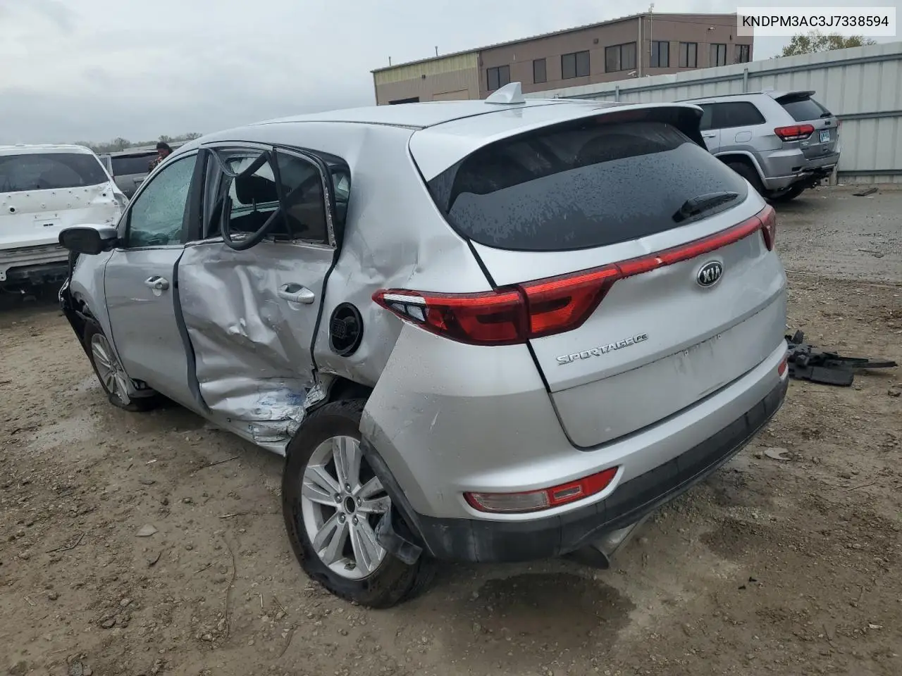 KNDPM3AC3J7338594 2018 Kia Sportage Lx