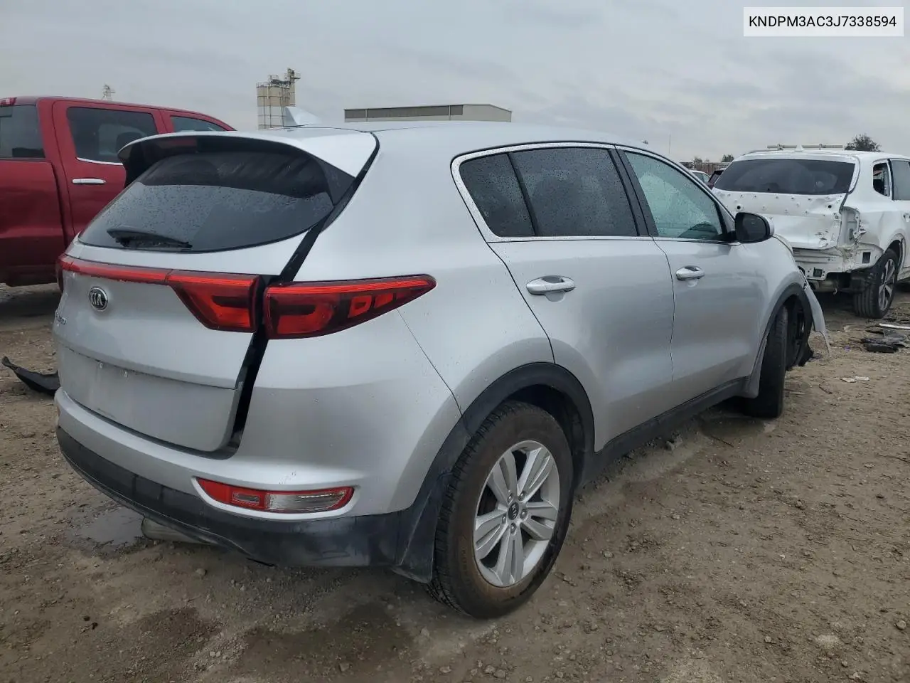 KNDPM3AC3J7338594 2018 Kia Sportage Lx
