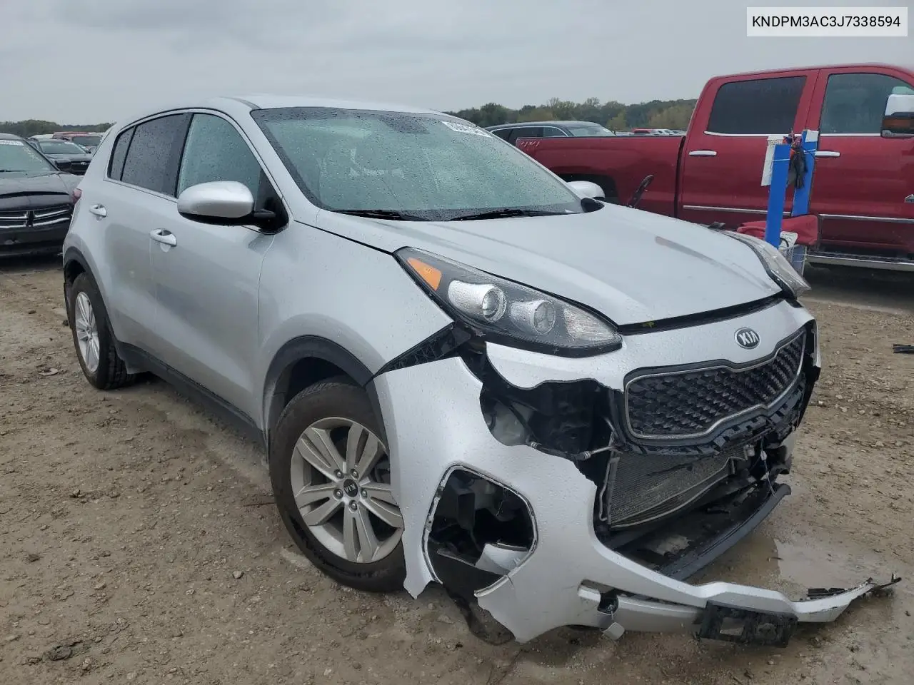 KNDPM3AC3J7338594 2018 Kia Sportage Lx