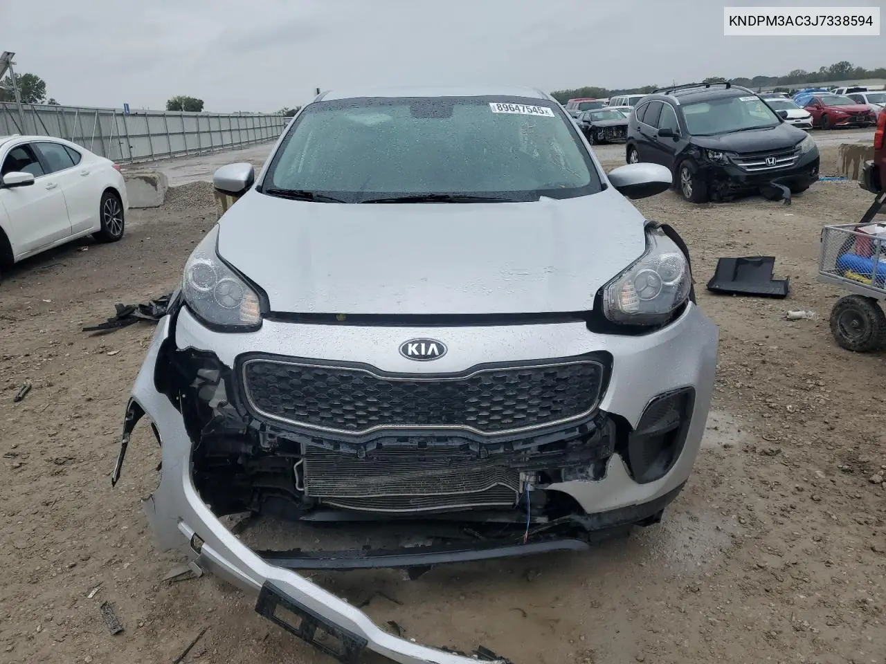 KNDPM3AC3J7338594 2018 Kia Sportage Lx