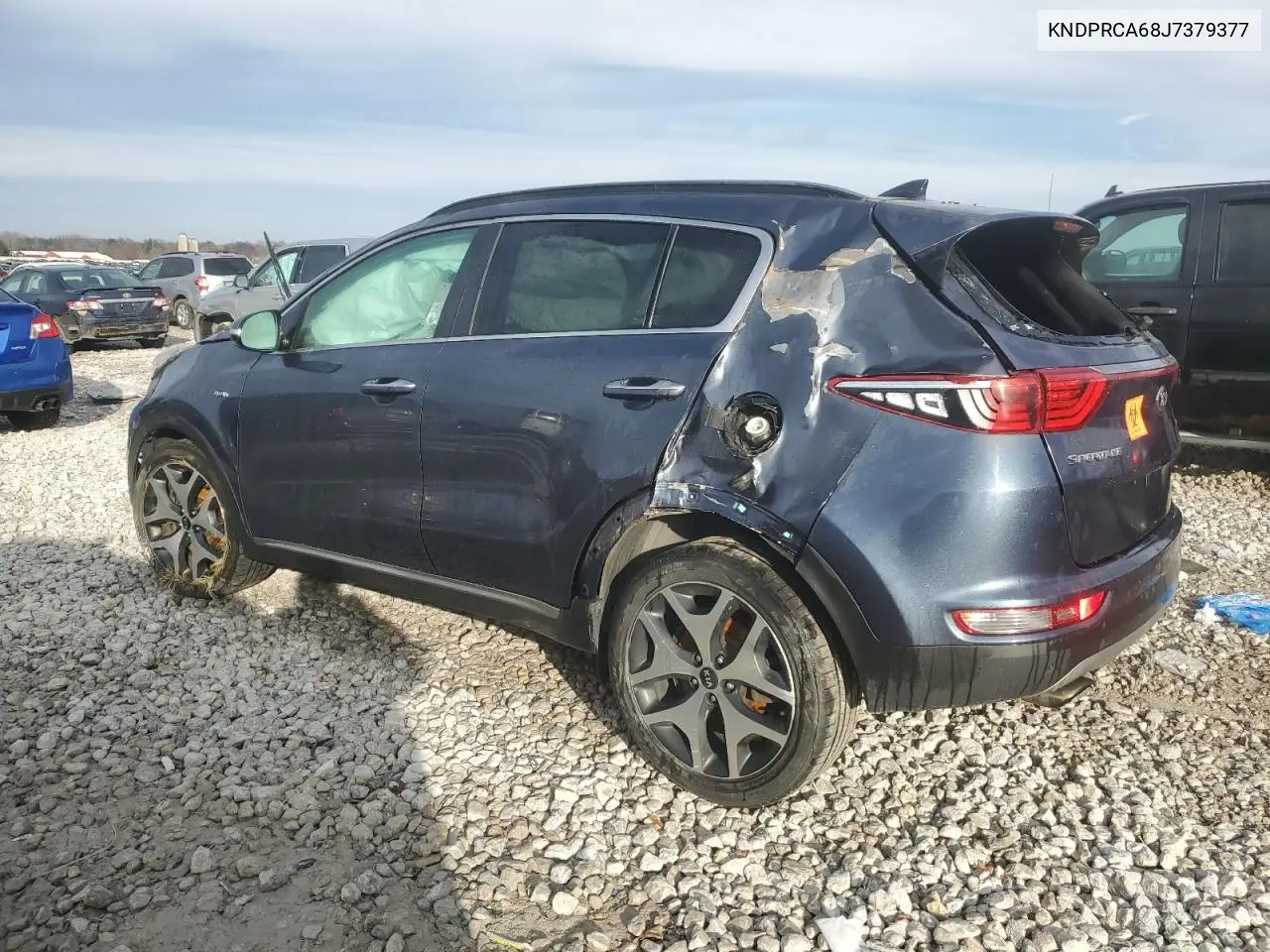 KNDPRCA68J7379377 2018 Kia Sportage Sx