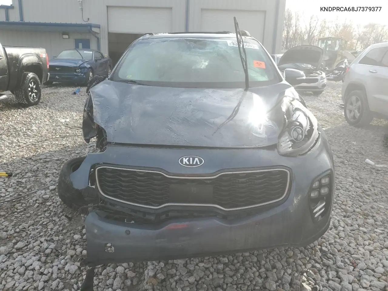 KNDPRCA68J7379377 2018 Kia Sportage Sx