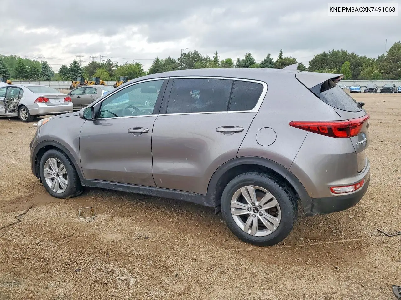 KNDPM3ACXK7491068 2019 Kia Sportage Lx