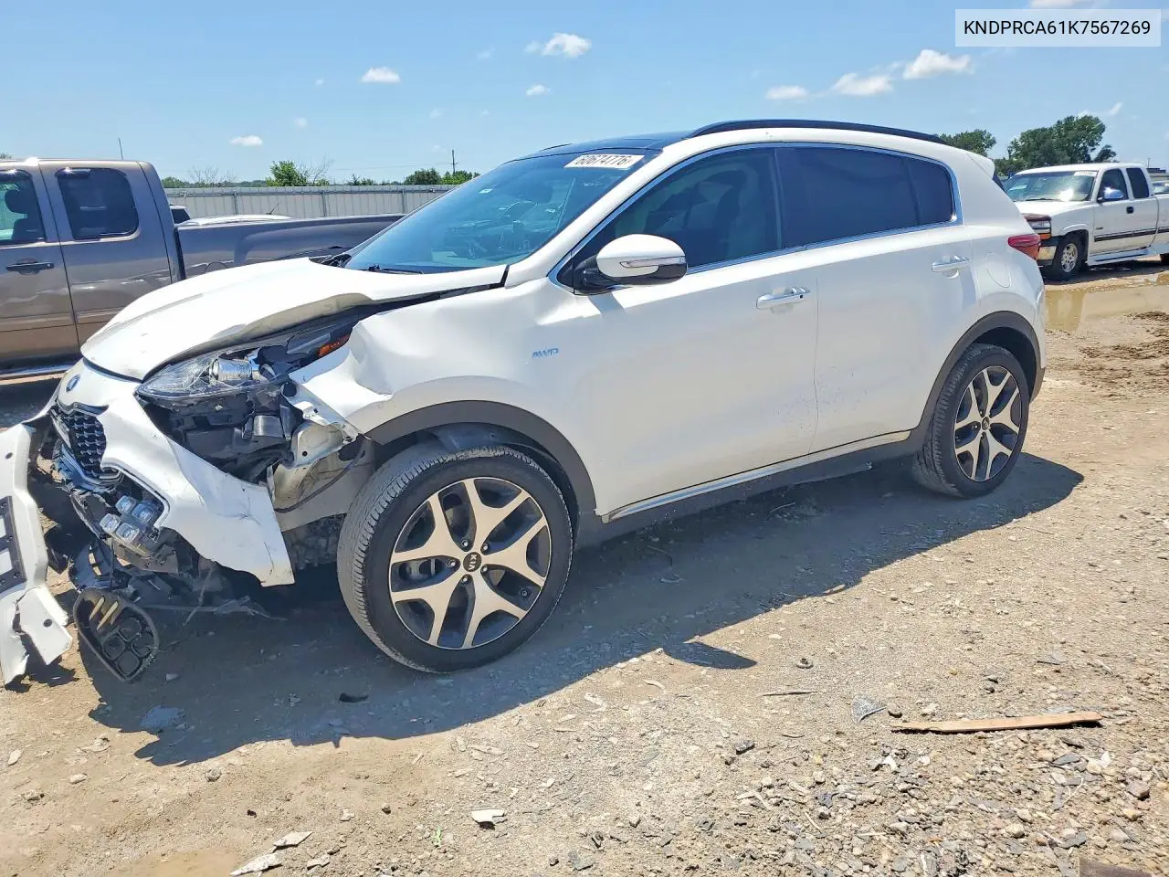 2019 Kia Sportage Sx VIN: KNDPRCA61K7567269 Lot: 60674776