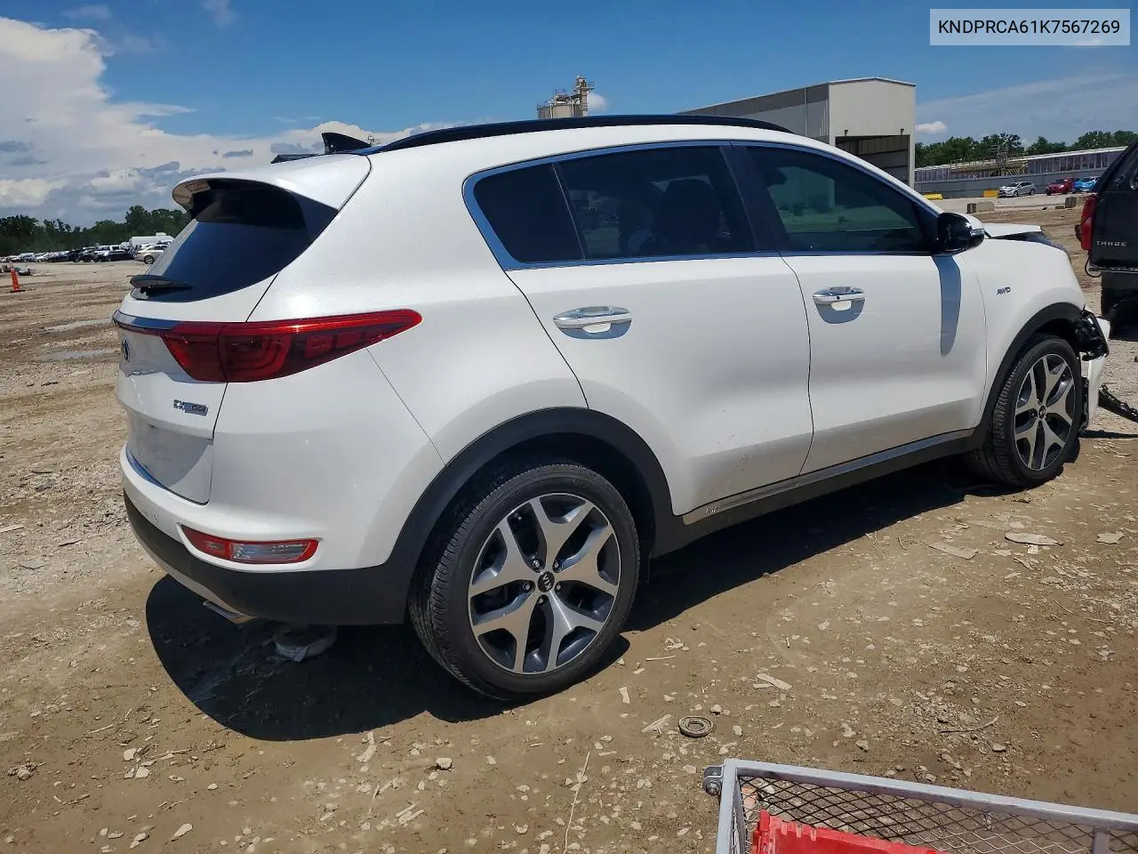 2019 Kia Sportage Sx VIN: KNDPRCA61K7567269 Lot: 60674776