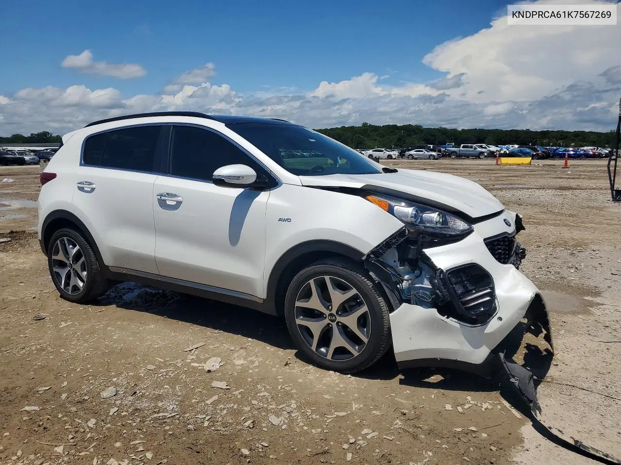 2019 Kia Sportage Sx VIN: KNDPRCA61K7567269 Lot: 60674776