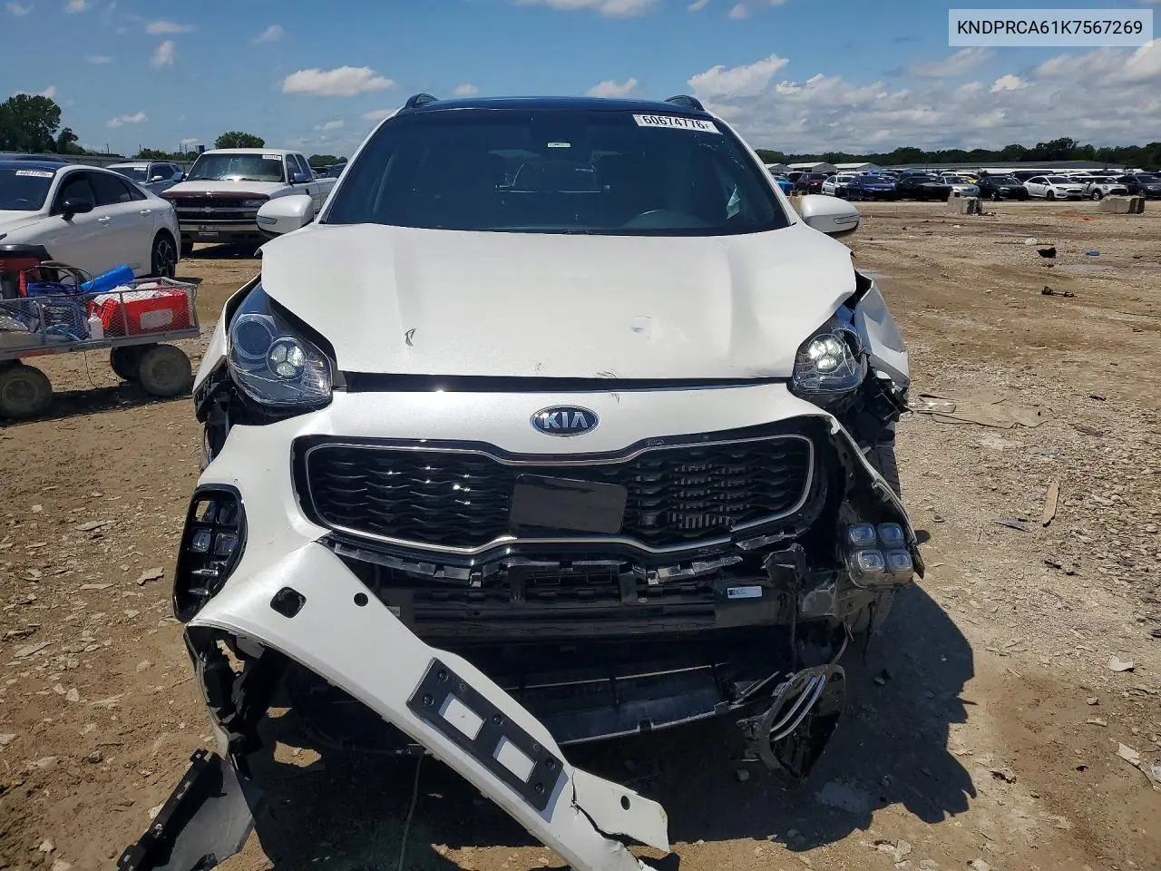 2019 Kia Sportage Sx VIN: KNDPRCA61K7567269 Lot: 60674776