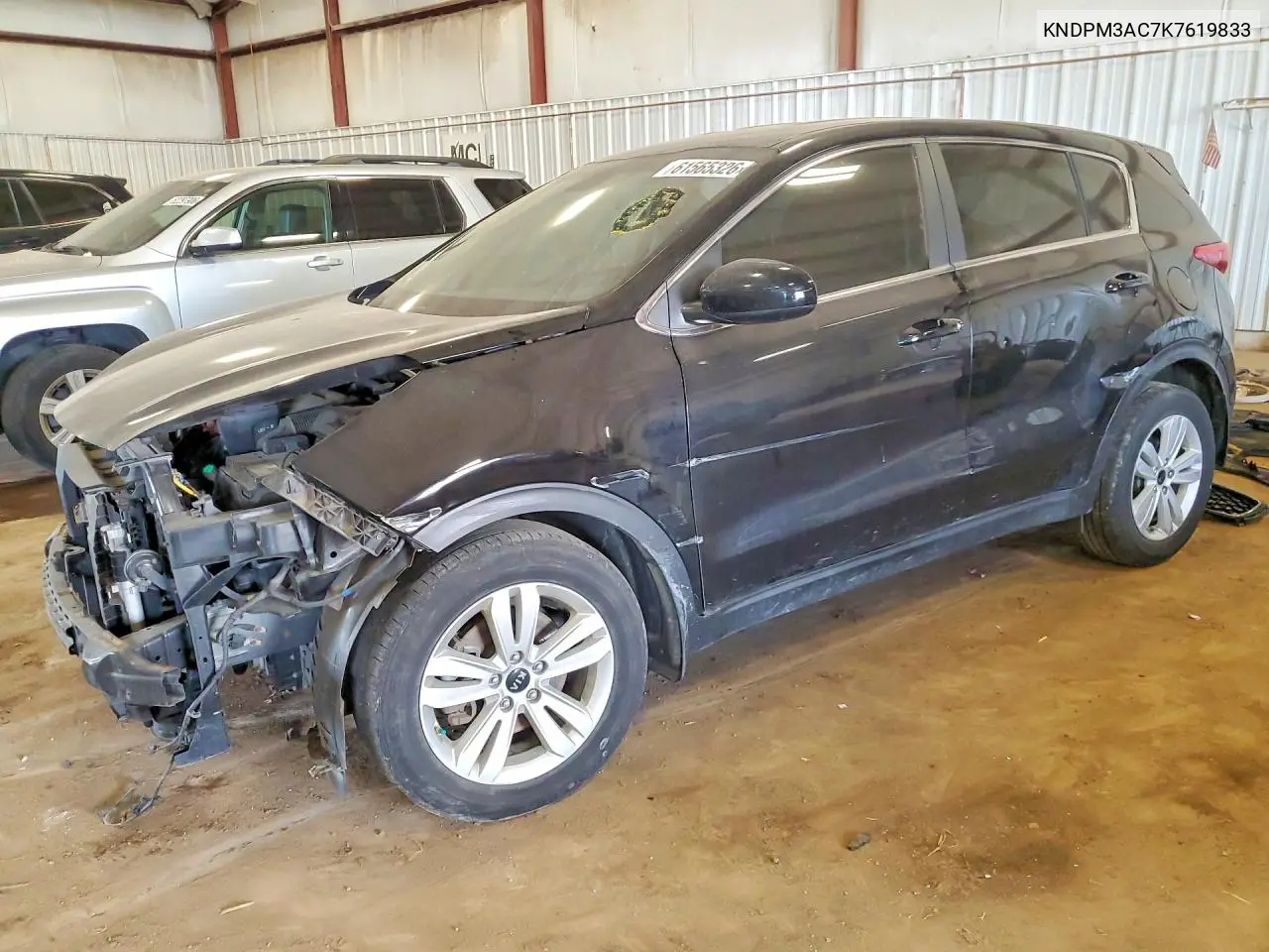 2019 Kia Sportage Lx VIN: KNDPM3AC7K7619833 Lot: 61565326