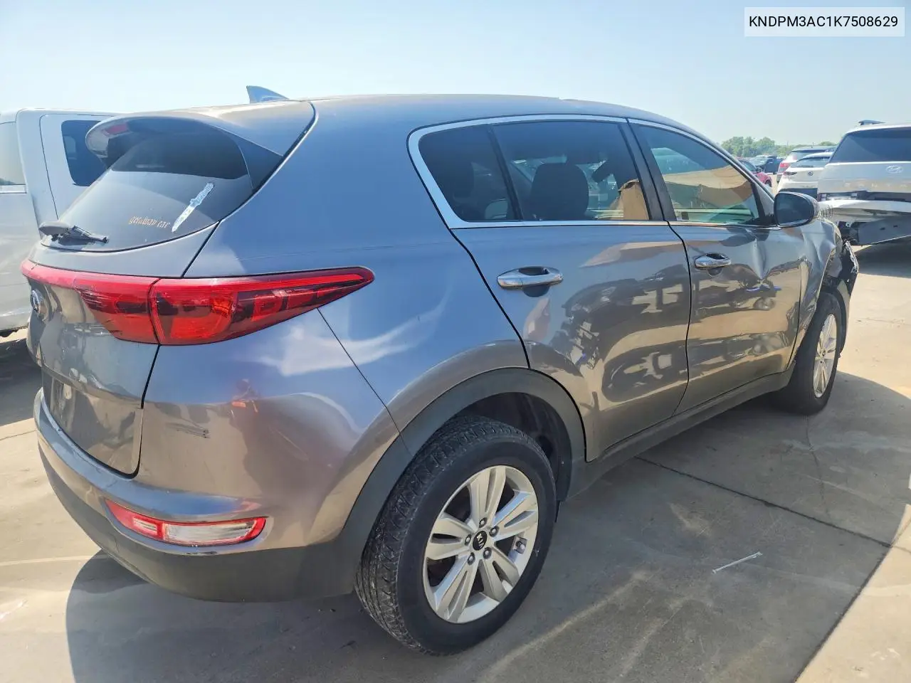 2019 Kia Sportage Lx VIN: KNDPM3AC1K7508629 Lot: 61587706