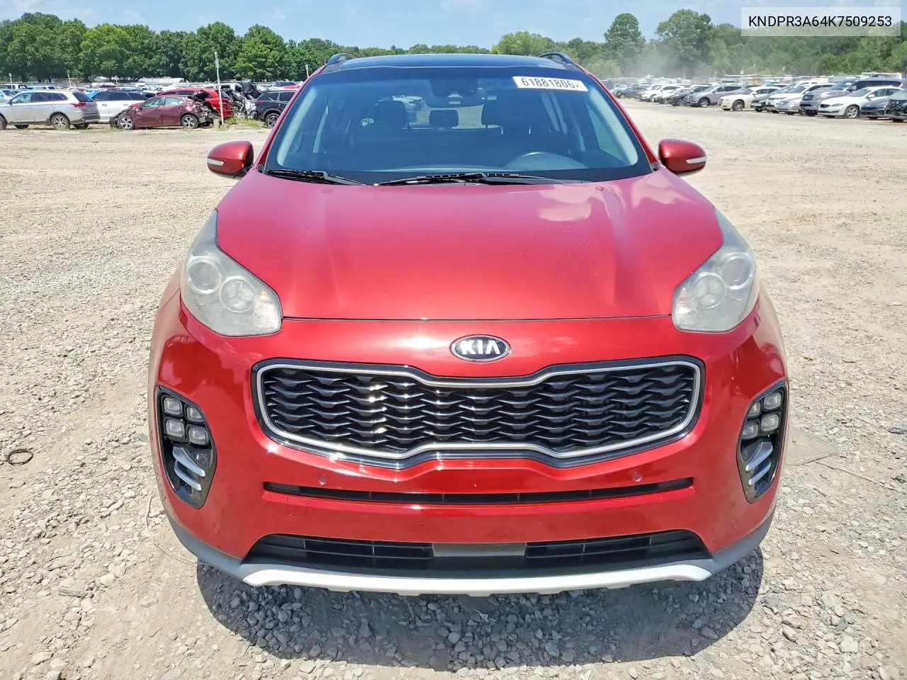 2019 Kia Sportage Sx VIN: KNDPR3A64K7509253 Lot: 61881806
