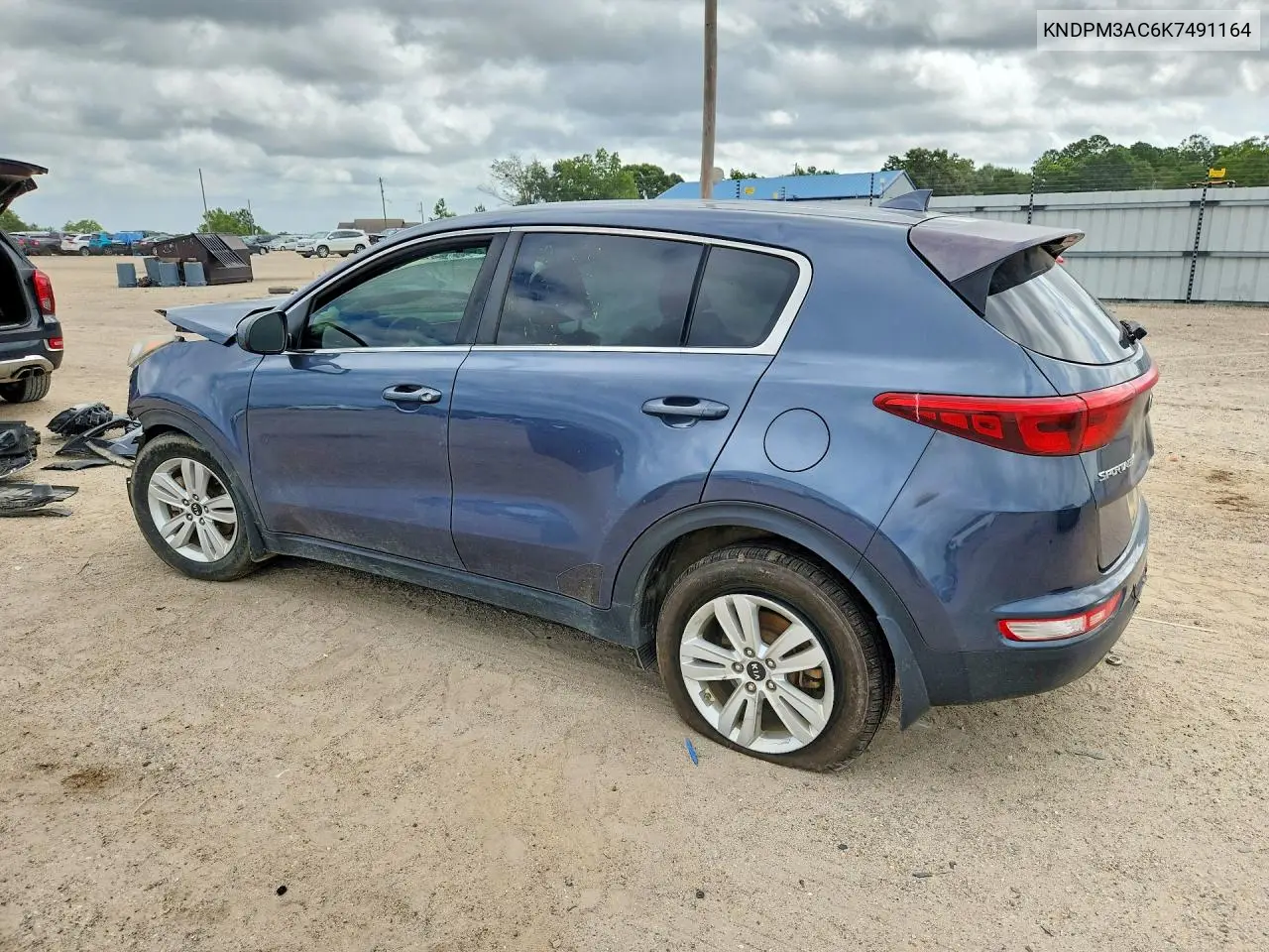 2019 Kia Sportage Lx VIN: KNDPM3AC6K7491164 Lot: 62028646