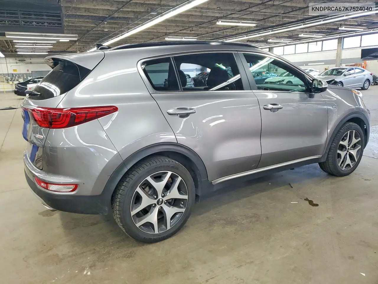 2019 Kia Sportage Sx VIN: KNDPRCA67K7524040 Lot: 62199946