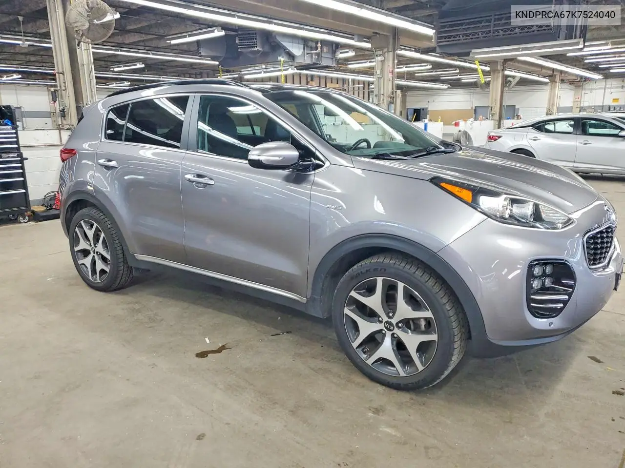 2019 Kia Sportage Sx VIN: KNDPRCA67K7524040 Lot: 62199946