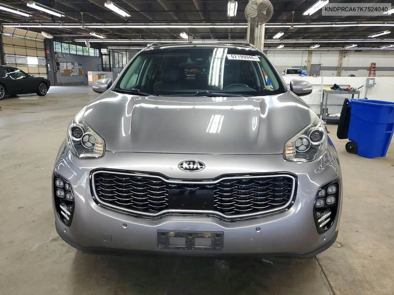 2019 Kia Sportage Sx VIN: KNDPRCA67K7524040 Lot: 62199946