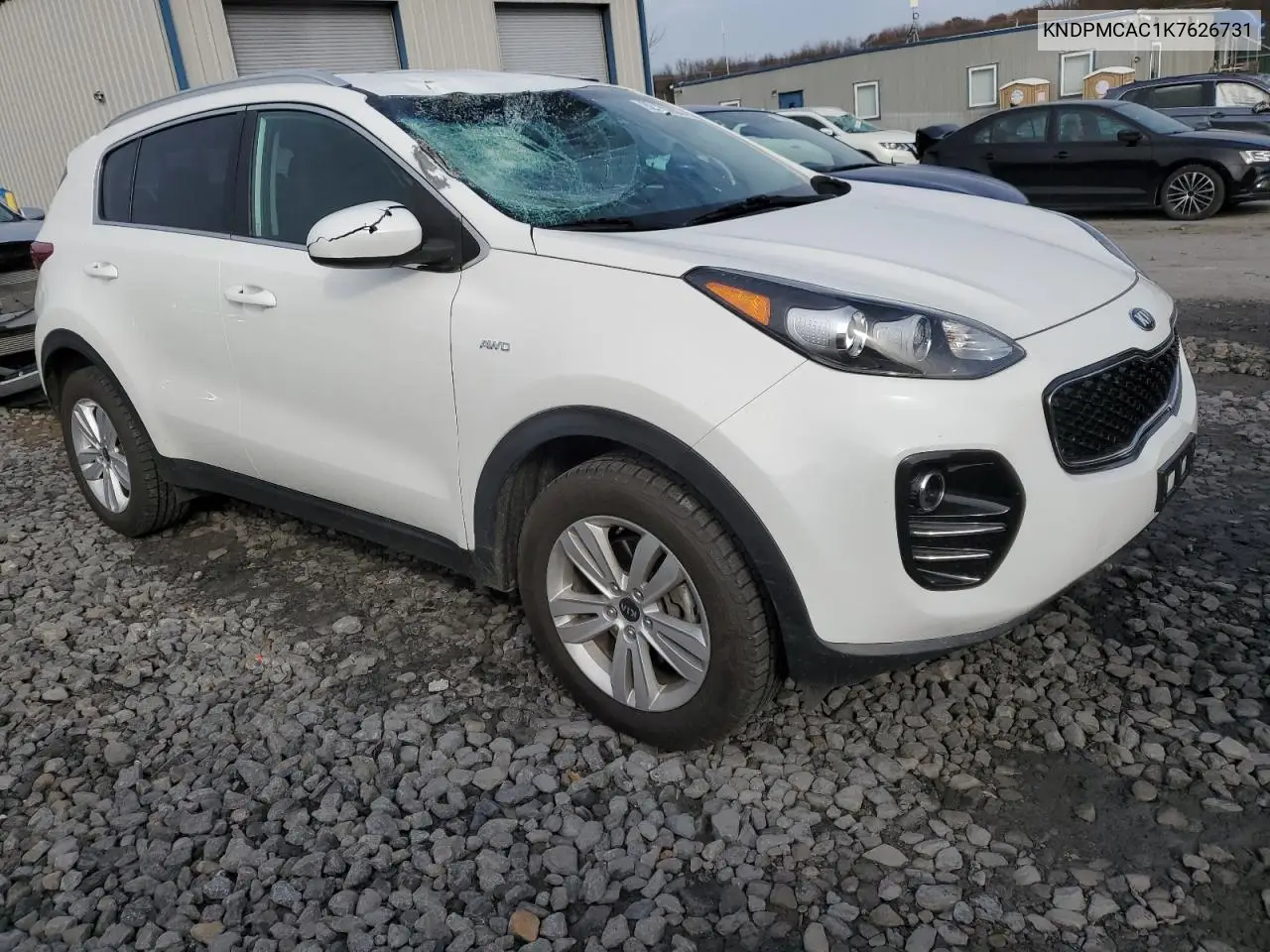 KNDPMCAC1K7626731 2019 Kia Sportage Lx