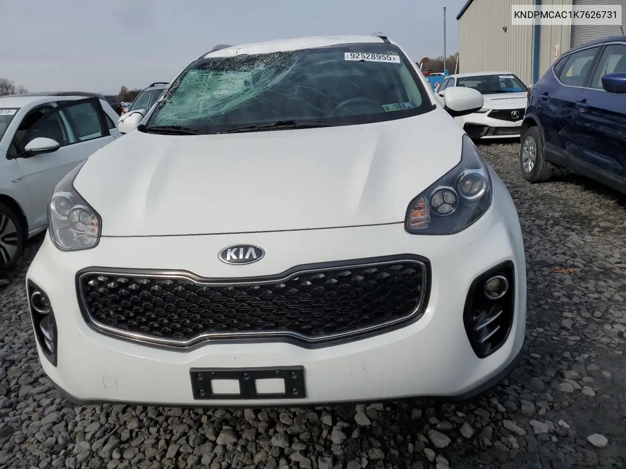 KNDPMCAC1K7626731 2019 Kia Sportage Lx
