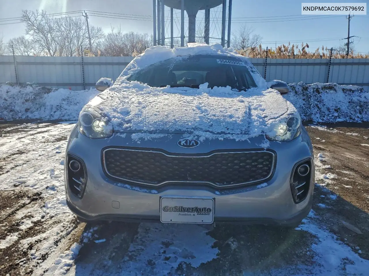 KNDPMCAC0K7579692 2019 Kia Sportage Lx
