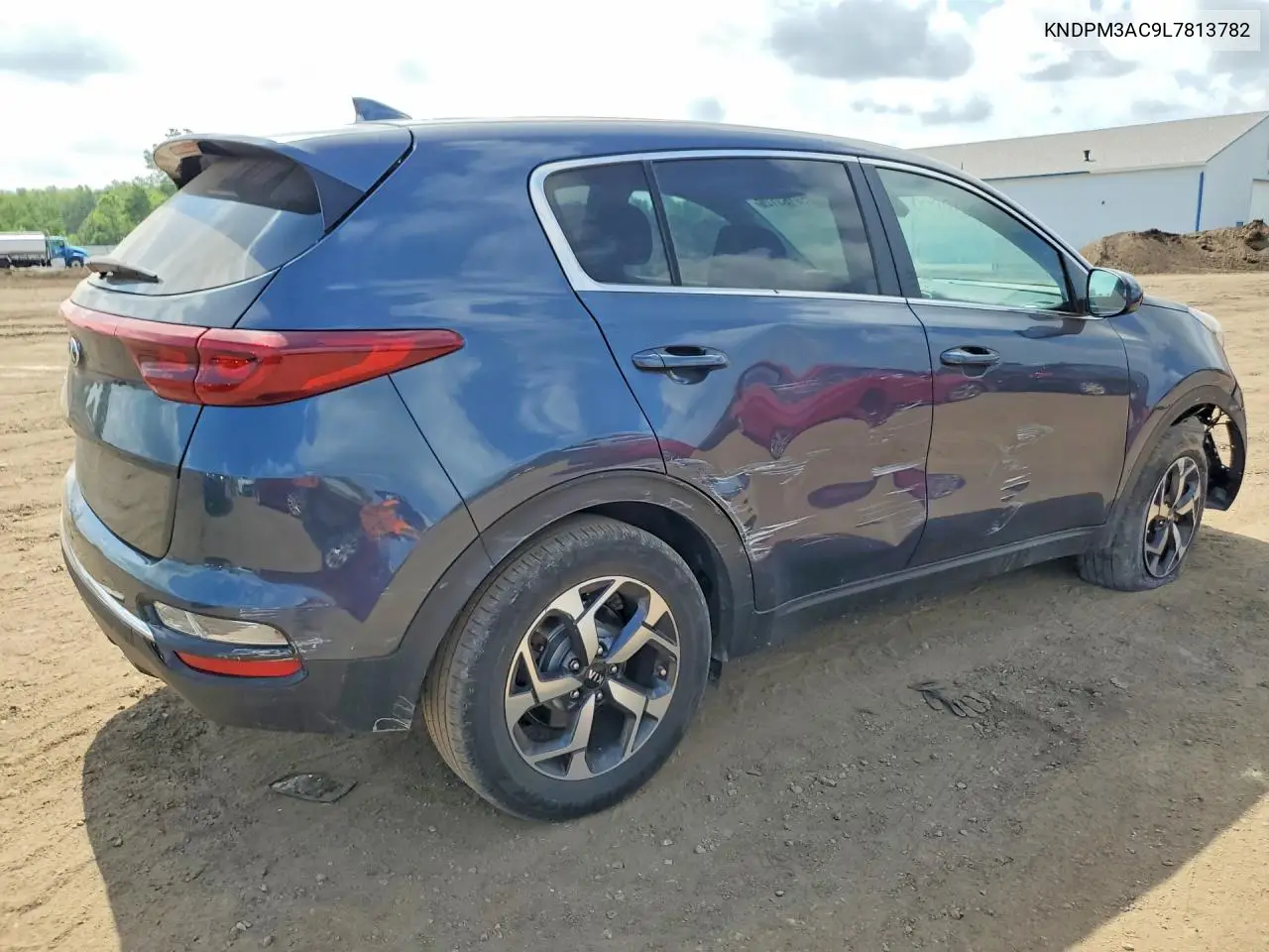 2020 Kia Sportage Lx VIN: KNDPM3AC9L7813782 Lot: 59163126