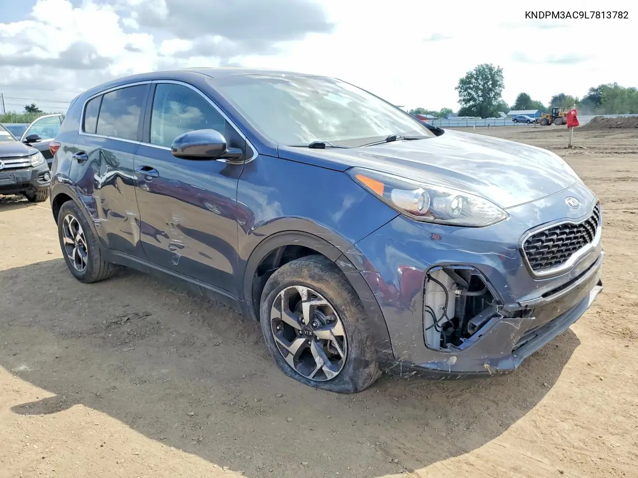 2020 Kia Sportage Lx VIN: KNDPM3AC9L7813782 Lot: 59163126
