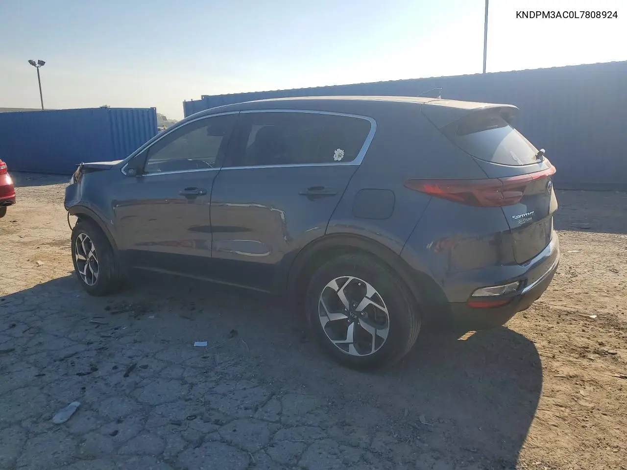 2020 Kia Sportage Lx VIN: KNDPM3AC0L7808924 Lot: 60761826