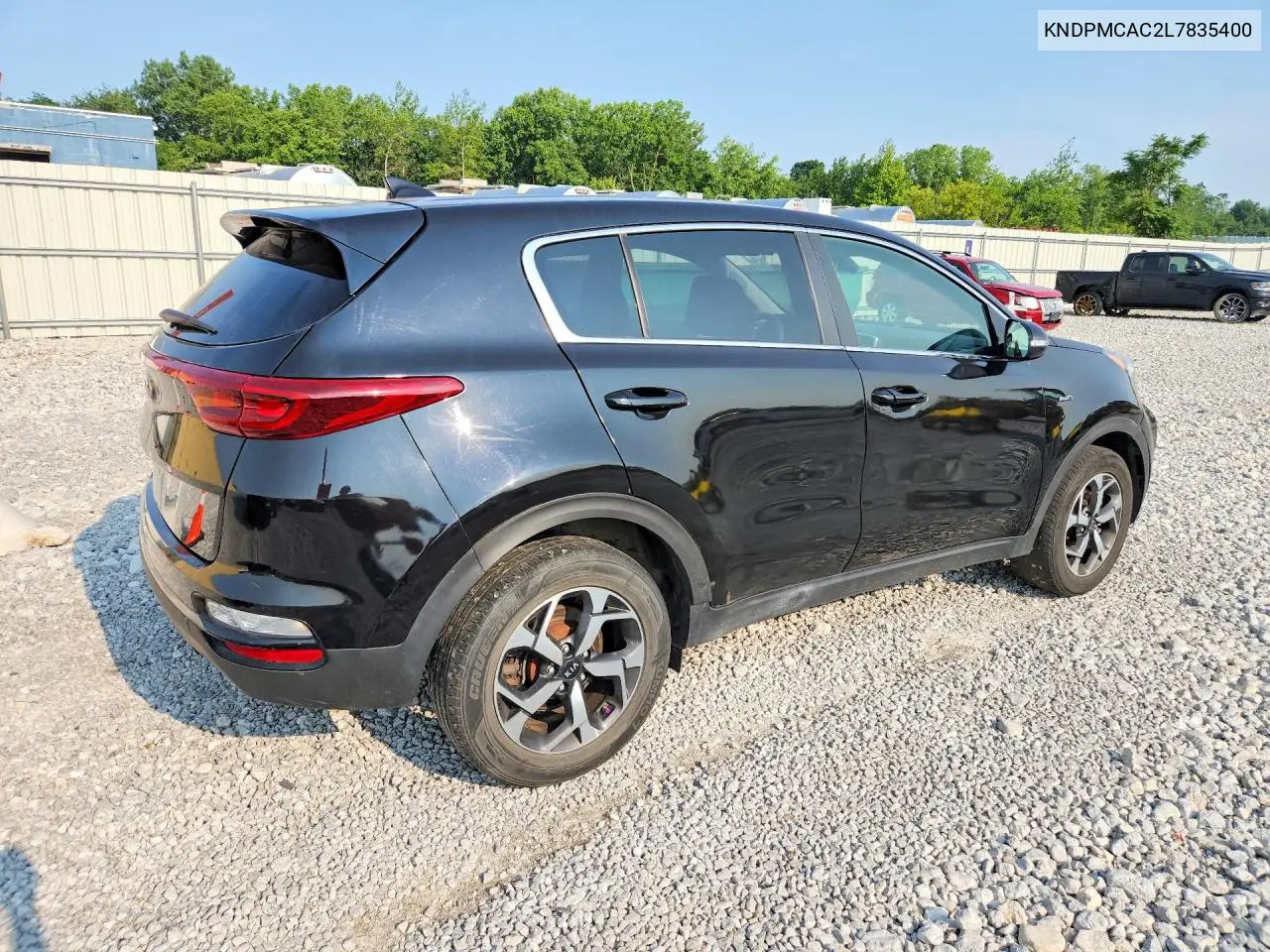 2020 Kia Sportage Lx VIN: KNDPMCAC2L7835400 Lot: 60991896