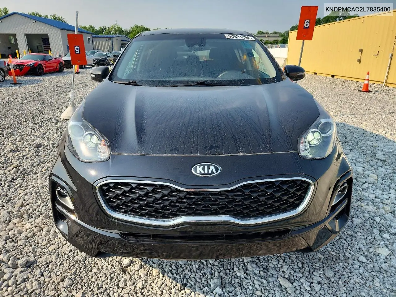 2020 Kia Sportage Lx VIN: KNDPMCAC2L7835400 Lot: 60991896