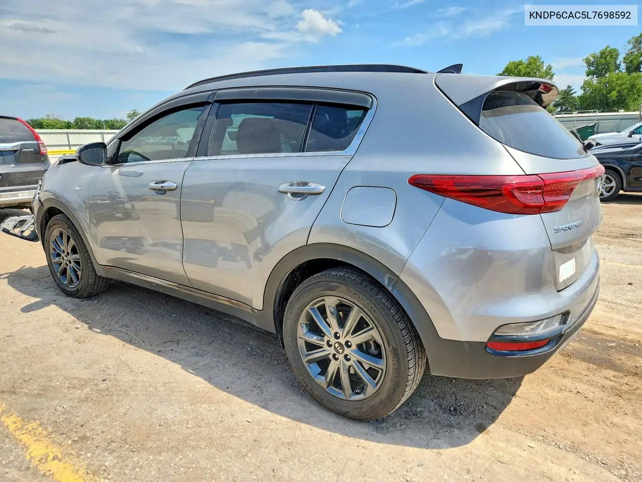 2020 Kia Sportage S VIN: KNDP6CAC5L7698592 Lot: 61087216