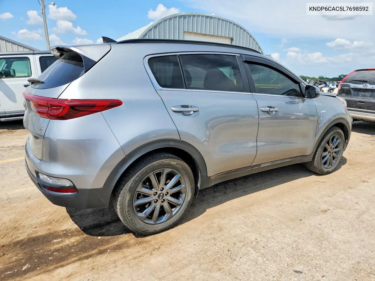 2020 Kia Sportage S VIN: KNDP6CAC5L7698592 Lot: 61087216