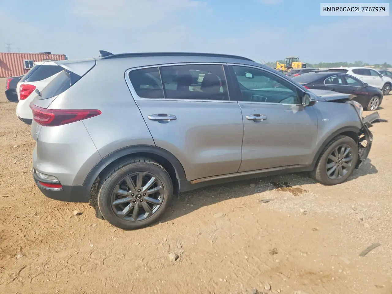 2020 Kia Sportage S VIN: KNDP6CAC2L7767979 Lot: 61206806