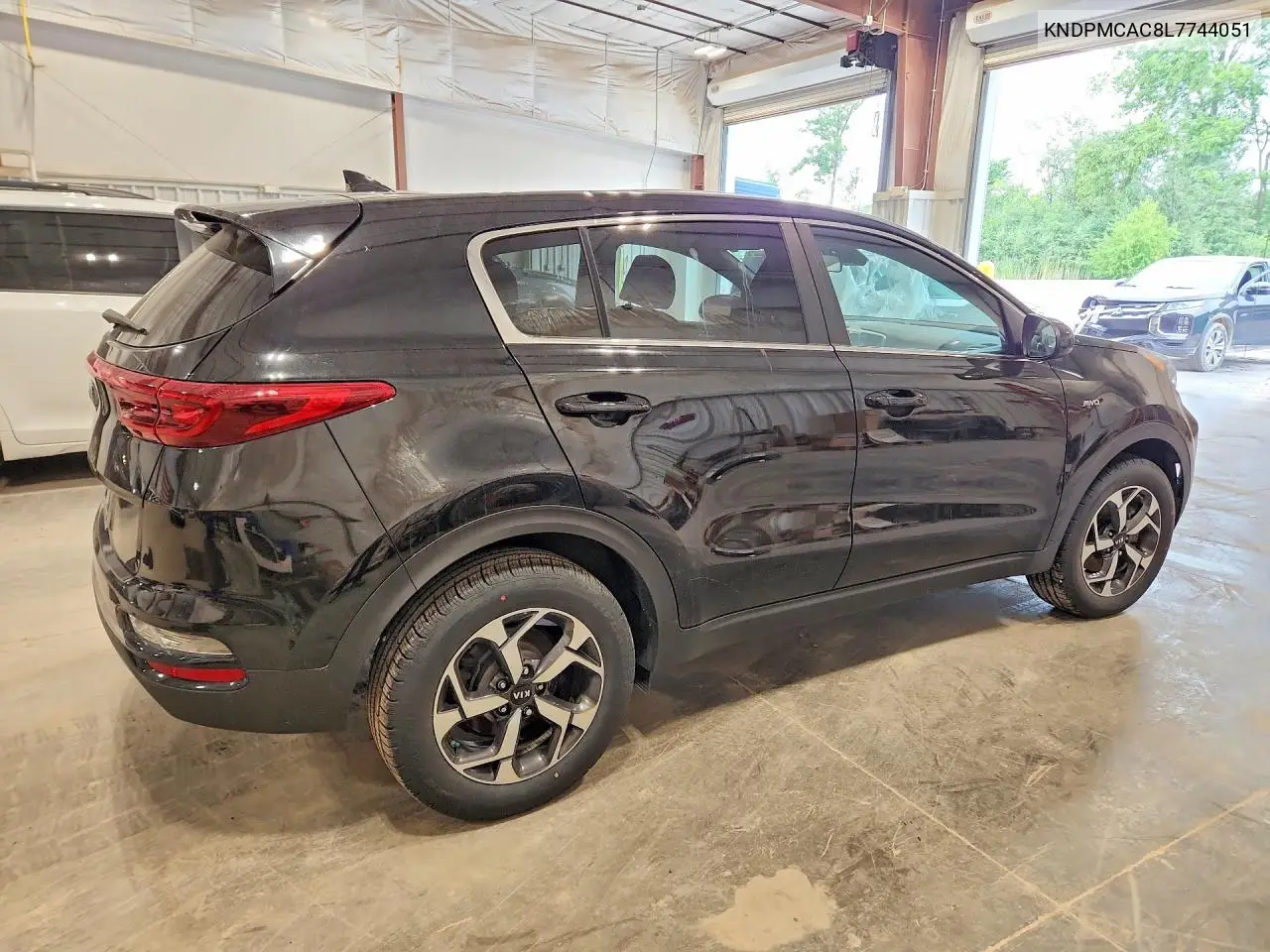 2020 Kia Sportage Lx VIN: KNDPMCAC8L7744051 Lot: 61715586