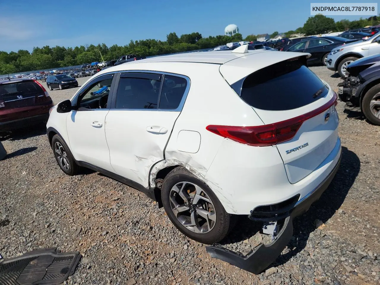 2020 Kia Sportage Lx VIN: KNDPMCAC8L7787918 Lot: 61786816