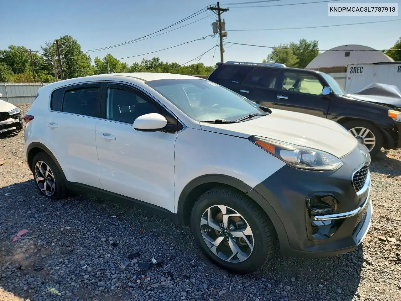 2020 Kia Sportage Lx VIN: KNDPMCAC8L7787918 Lot: 61786816