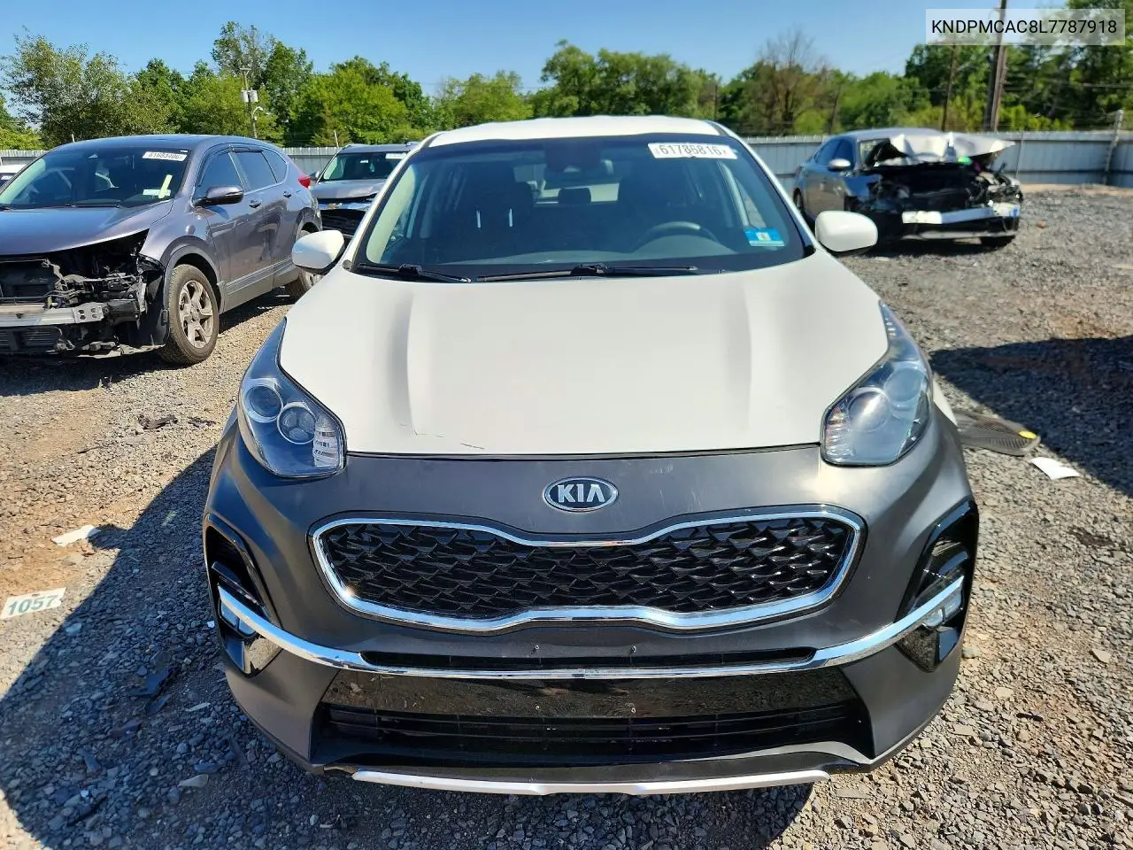 2020 Kia Sportage Lx VIN: KNDPMCAC8L7787918 Lot: 61786816