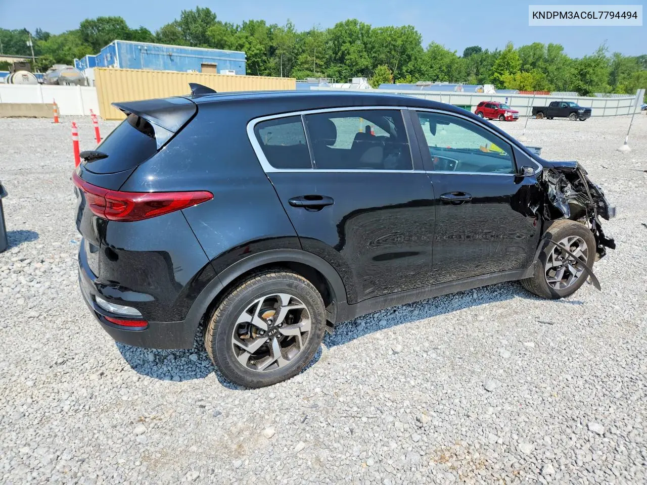 2020 Kia Sportage Lx VIN: KNDPM3AC6L7794494 Lot: 61852516