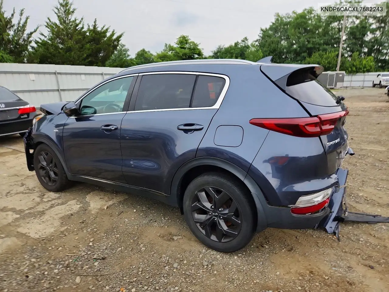 2020 Kia Sportage S VIN: KNDP6CACXL7682243 Lot: 62158736