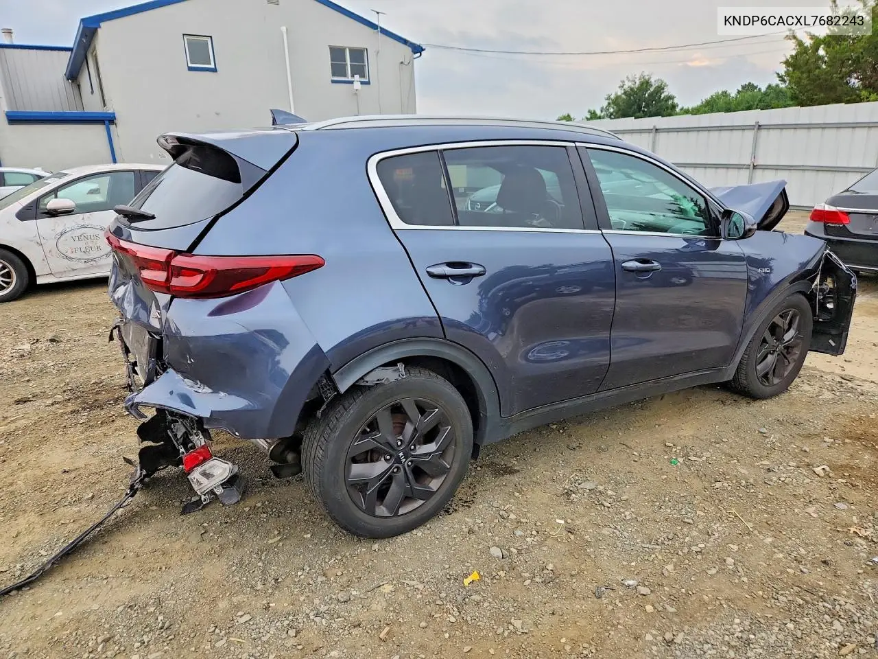 2020 Kia Sportage S VIN: KNDP6CACXL7682243 Lot: 62158736